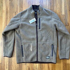 Eddie Bauer - Men's Chilali Faux Shearling Fleece Jacket Tall Large